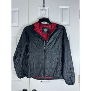 Exofficio Womens Black Puffer Coat Size Small